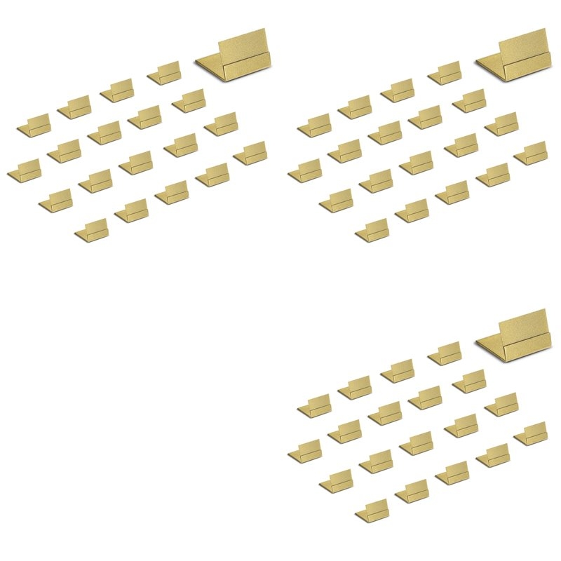 Table Number Gold - 【Oferta Imperdível】Suportes Dourados para Números de