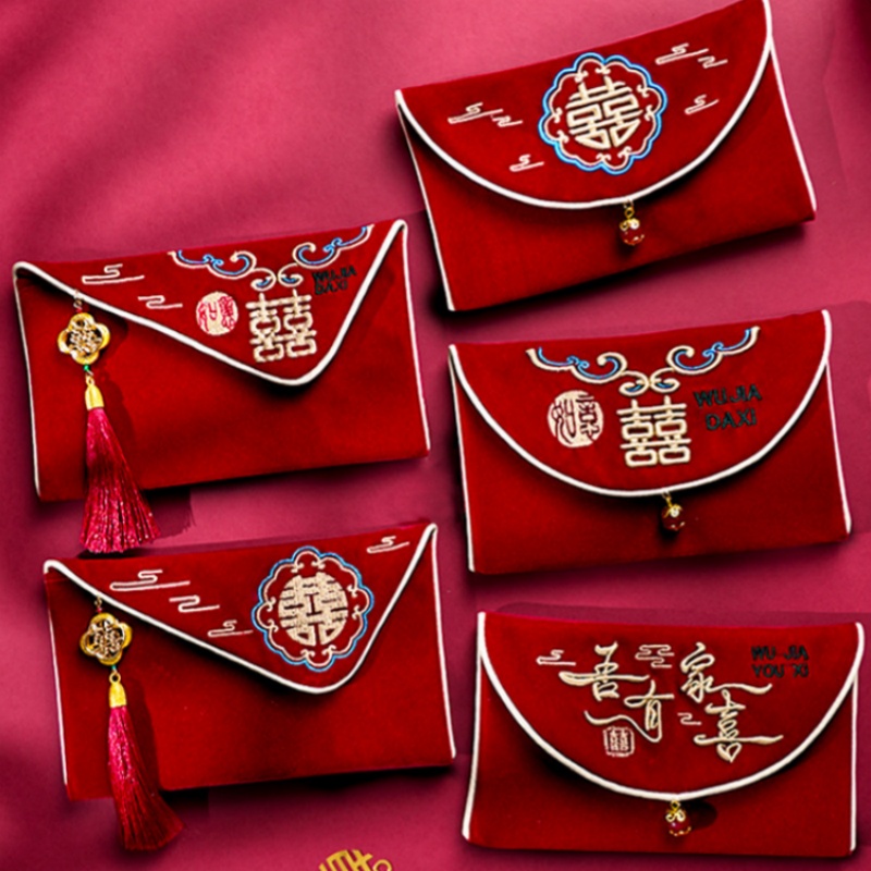 1 unidade de envelope vermelho - Wedding Envelopes avaliação e preço
