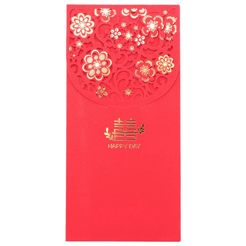 ABZC-60PCS Envelopes vermelhos - Wedding Envelopes avaliação e preço