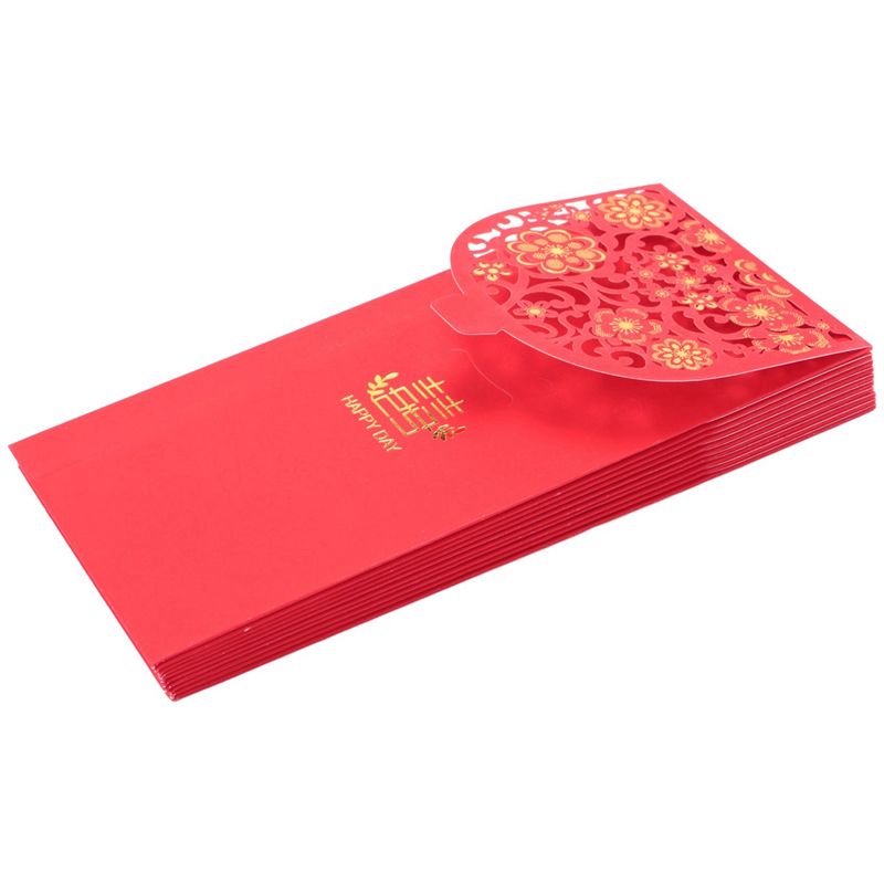 ABZC-60PCS Envelopes vermelhos - Wedding Envelopes avaliação e preço