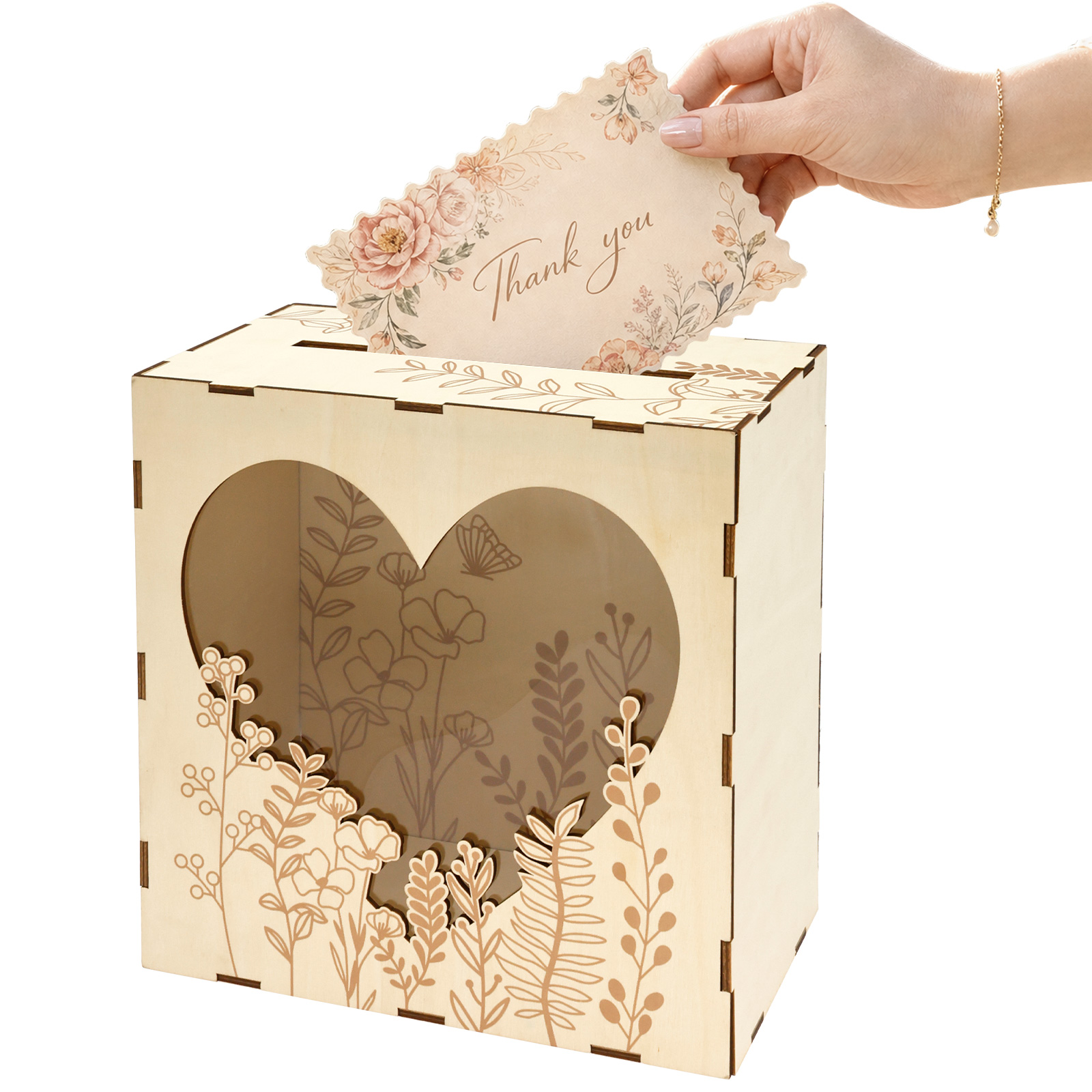 Caixa de Cartões de Casamento  - Wedding Card Box avaliação e preço