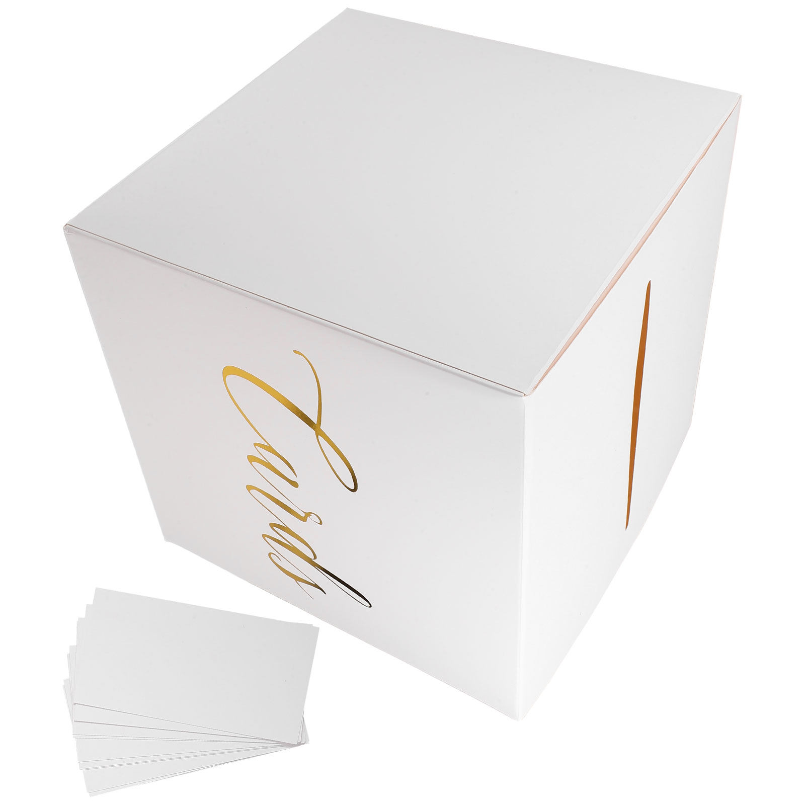 1 conjunto de caixas para cart - Wedding Card Box avaliação e preço