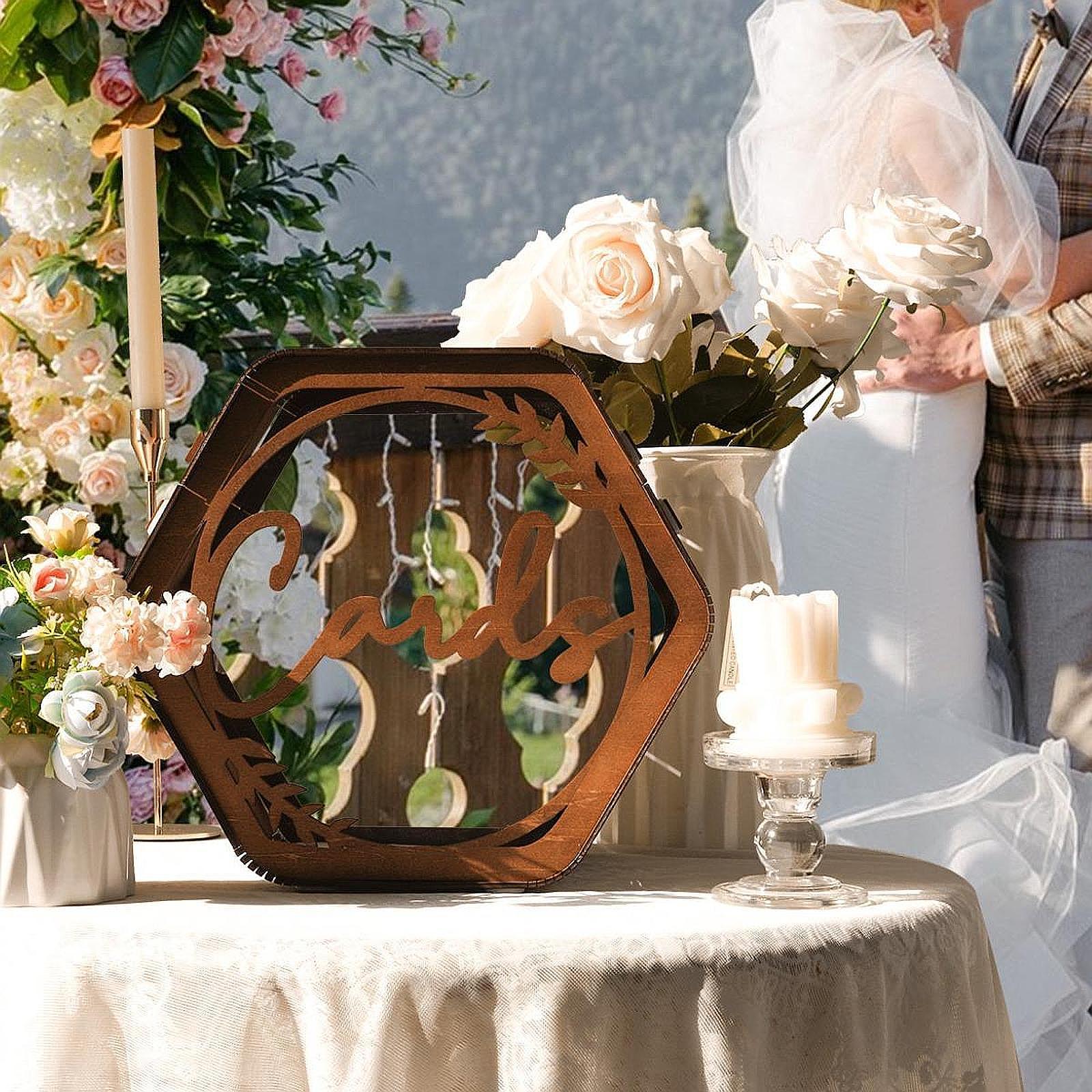 Caixa de Cartões de Casamento, - Wedding Card Box avaliação e preço