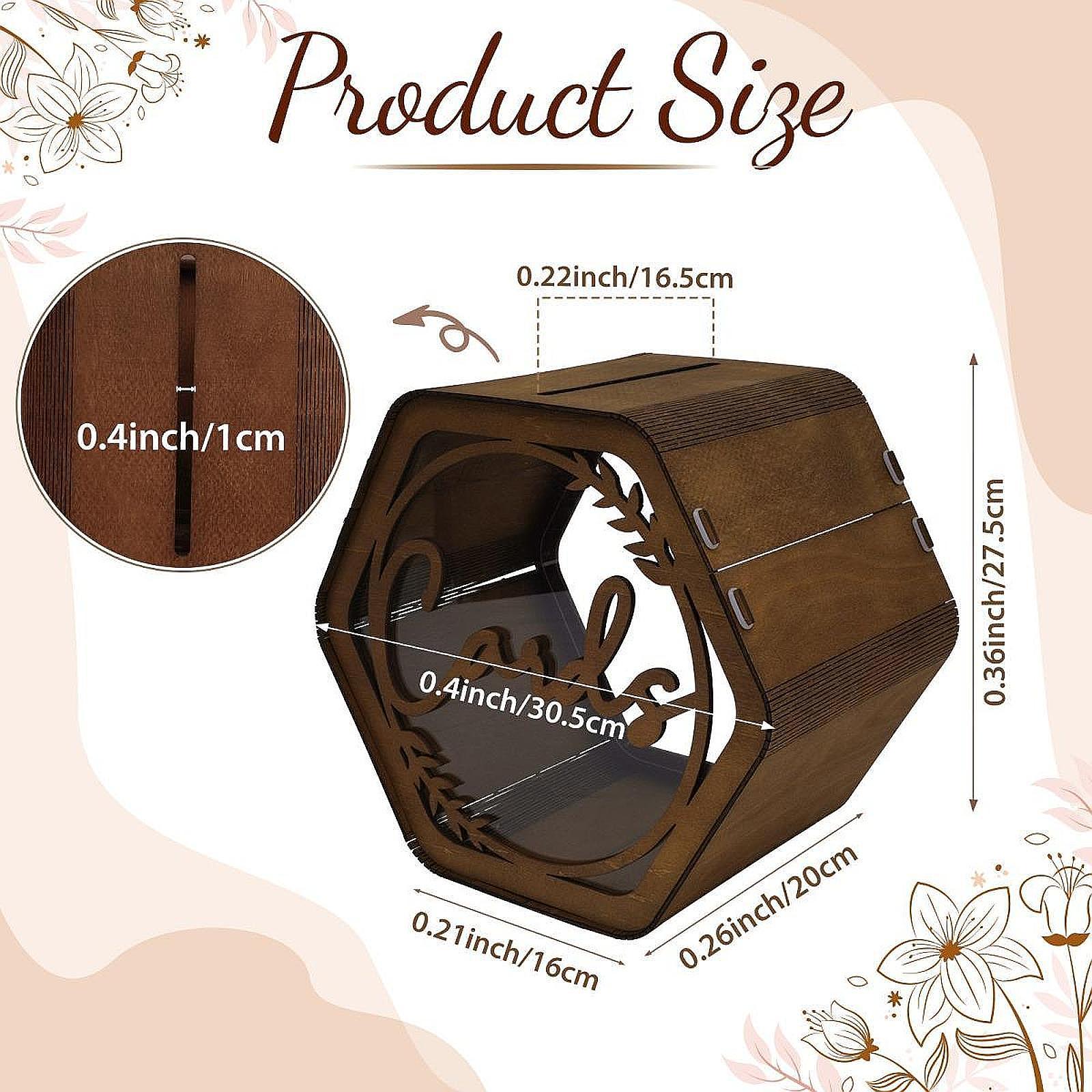 Caixa de Cartões de Casamento, - Wedding Card Box avaliação e preço