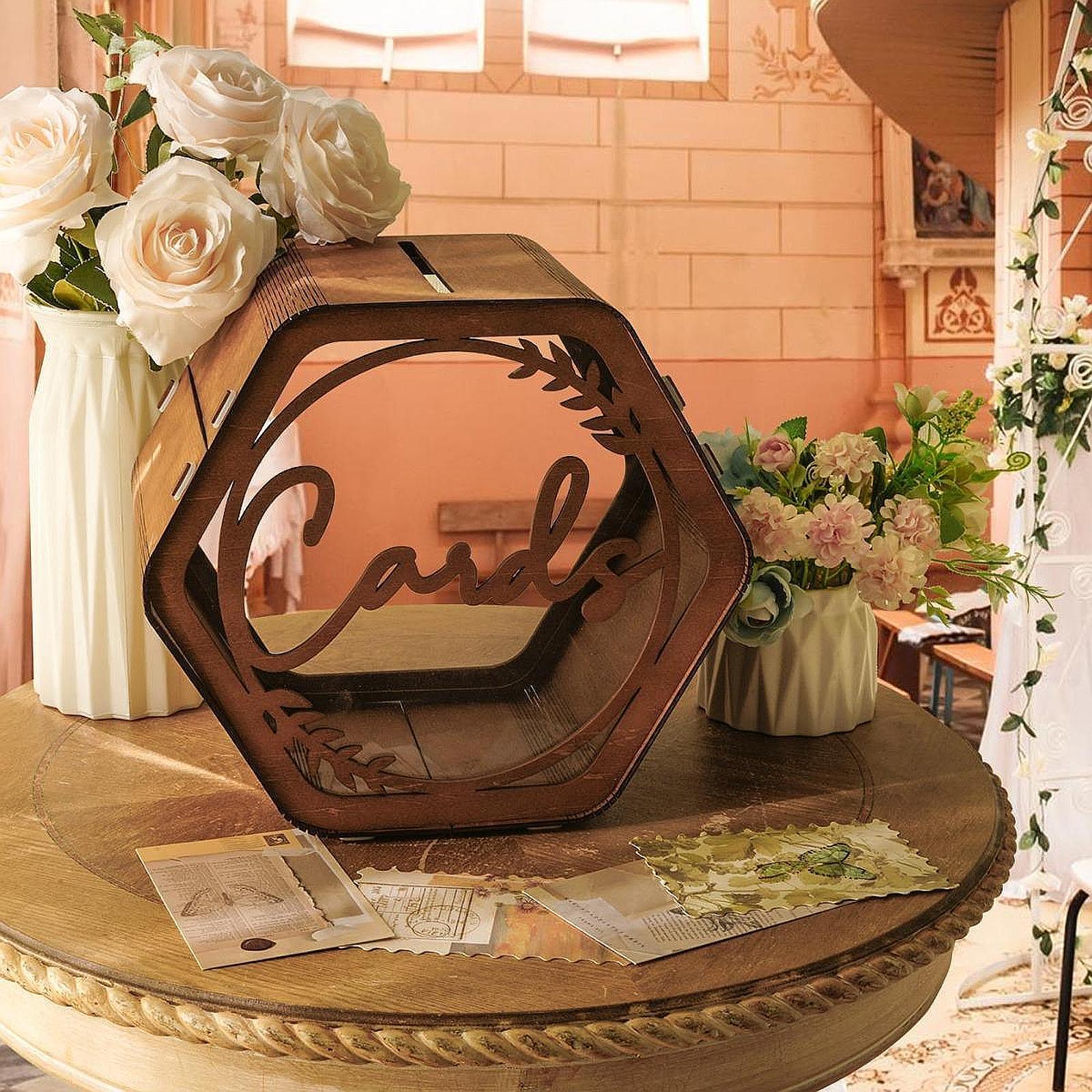 Caixa de Cartões de Casamento, - Wedding Card Box avaliação e preço