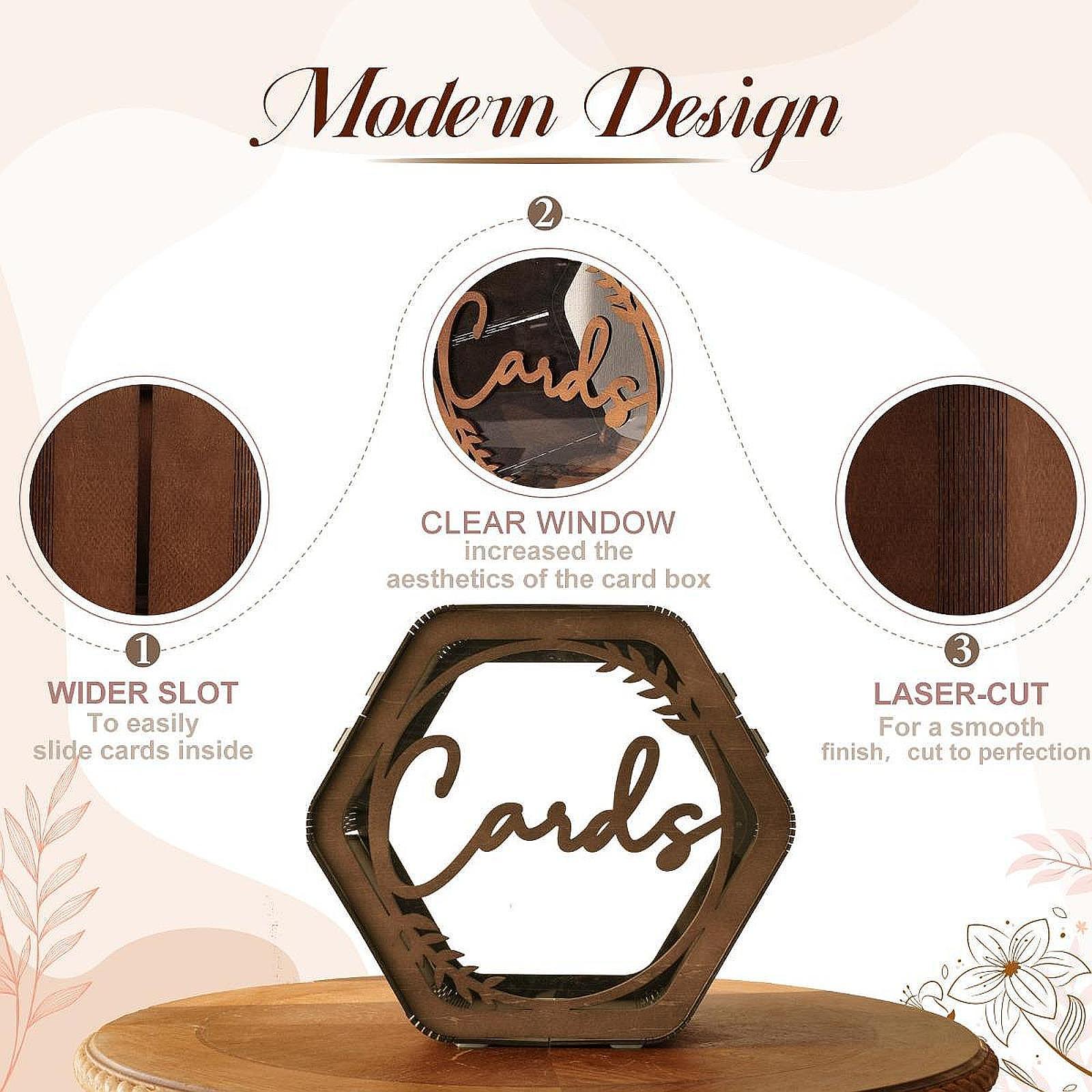 Caixa de Cartões de Casamento, - Wedding Card Box avaliação e preço