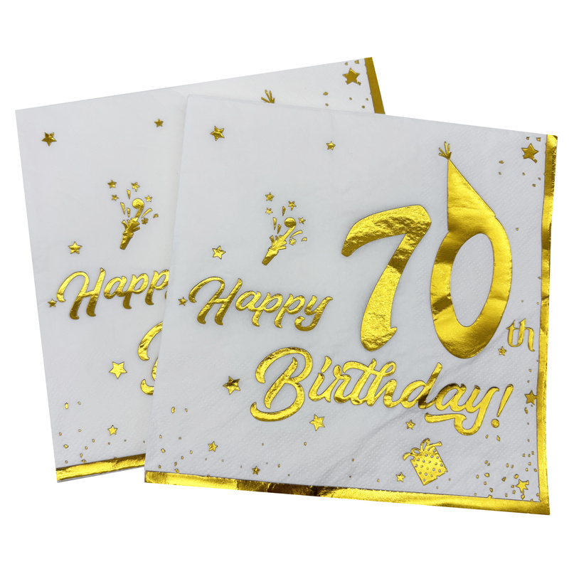 10 peças de guardanapos dourad - Table Number Gold avaliação e preço