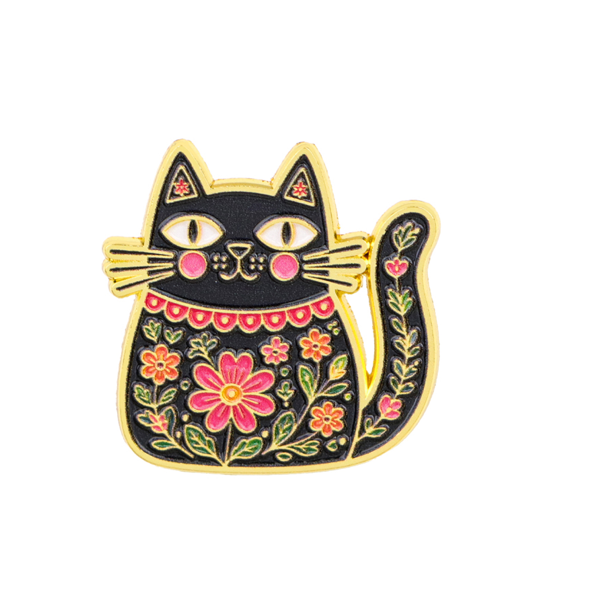 Broche de Esmalte de Gato Pret - Good Floral & Wedding Decor Supply avaliação e preço
