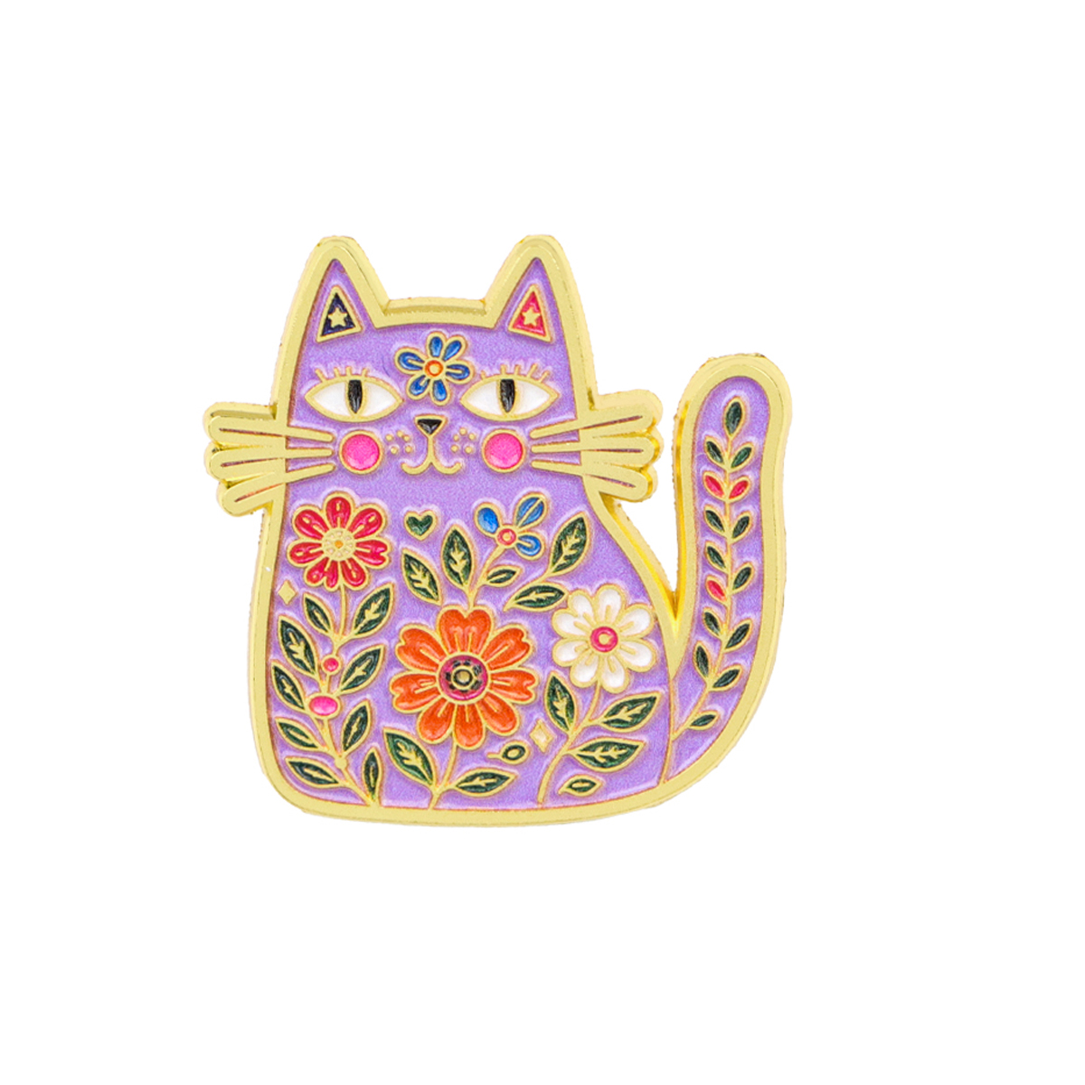 Broche de Esmalte de Gato Pret - Good Floral & Wedding Decor Supply avaliação e preço