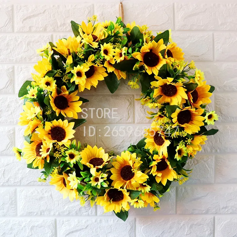 Guirlanda de girassóis para de - Wedding Decor Supply Store avaliação e preço