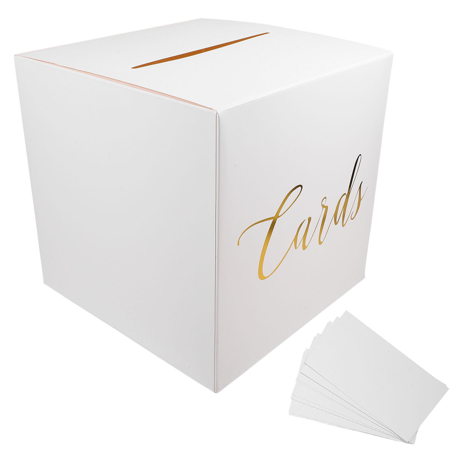 1 conjunto de caixas de papel  - Wedding Card Box avaliação e preço
