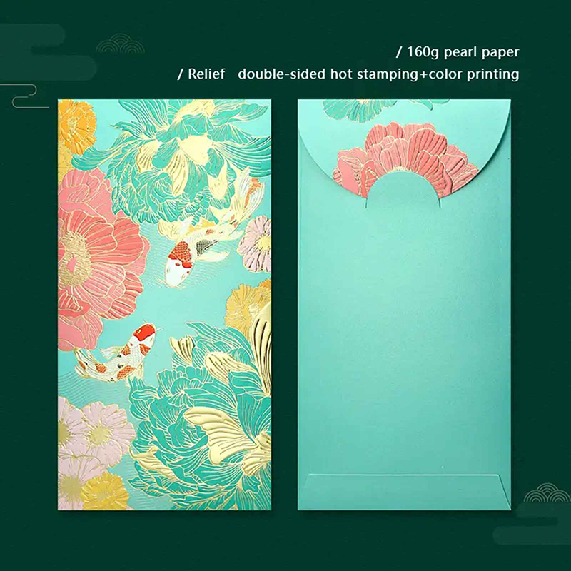 6 pçs novo envelope vermelho u - Wedding Envelopes avaliação e preço